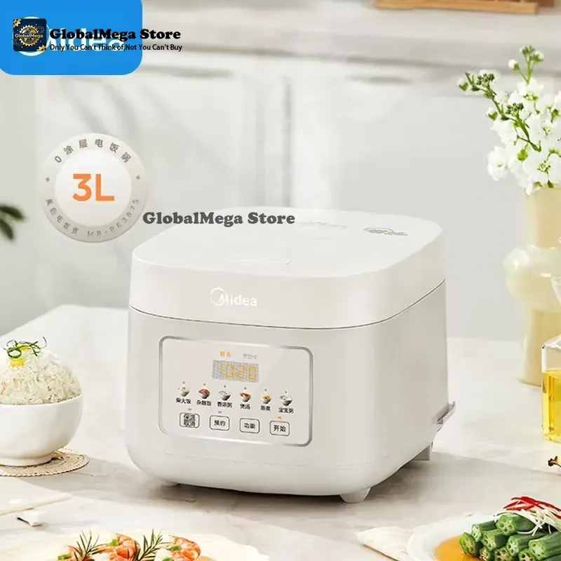Rice Cooker - 미디어 건강밥솥 3L 무코팅 스테인리스 냄비