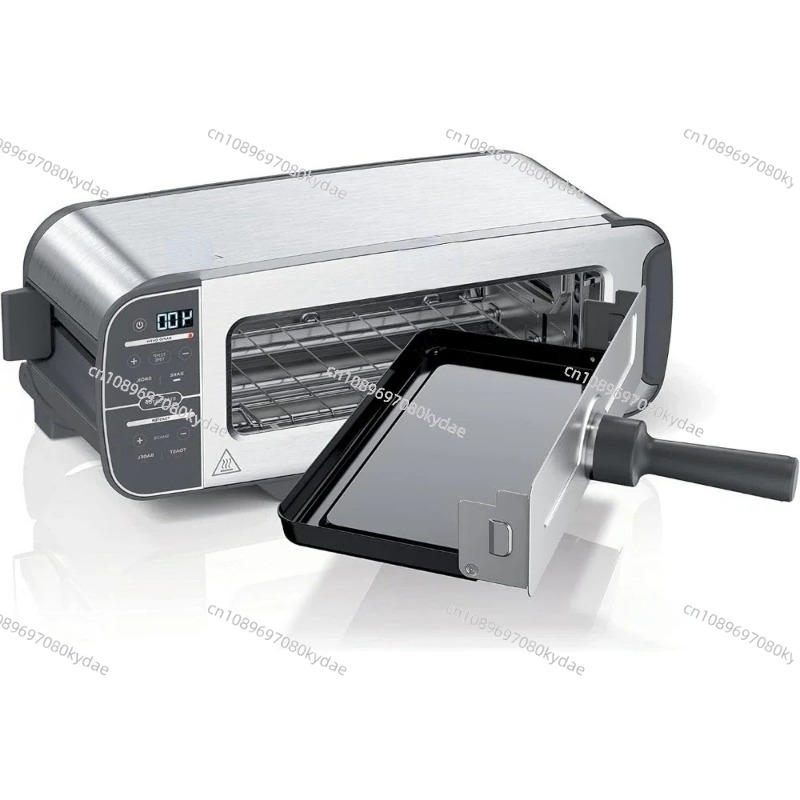 Toaster - 2-in-1 플립 토스터, 2슬라이스 용량, 컴팩트
