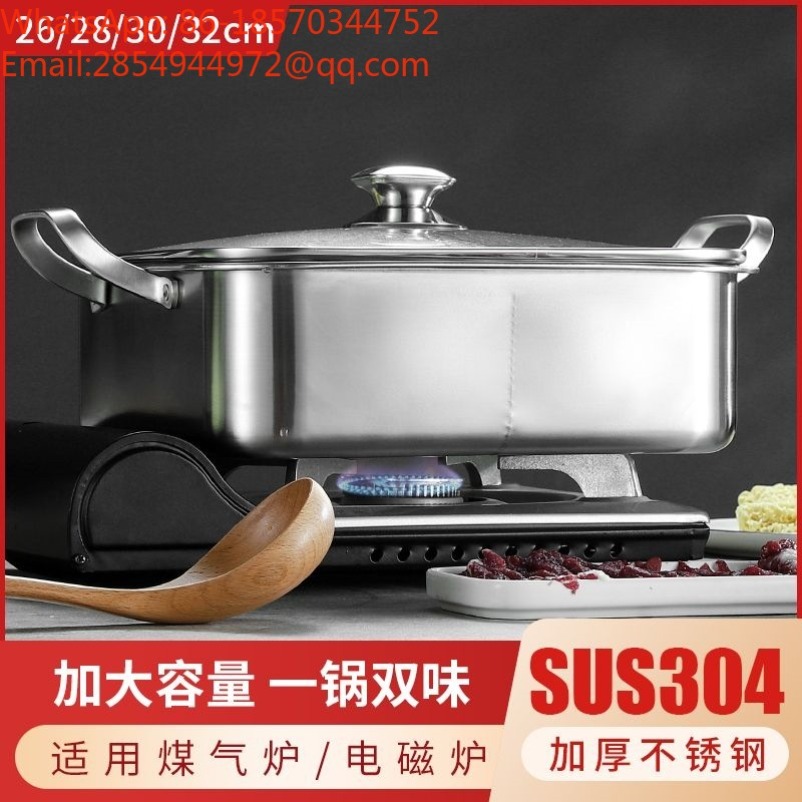 304 스테인리스 만다린 덕 팟 핫팟 두꺼운 인덕션 쿠 - Induction Cooker 리뷰 및 가격