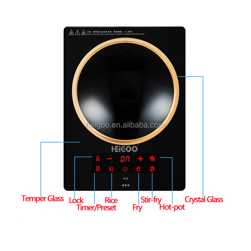 싱글 버너 내장형 및 휴대용 오목형 전기 인덕션 쿠커  - Induction Cooktop Portable 리뷰 및 가격