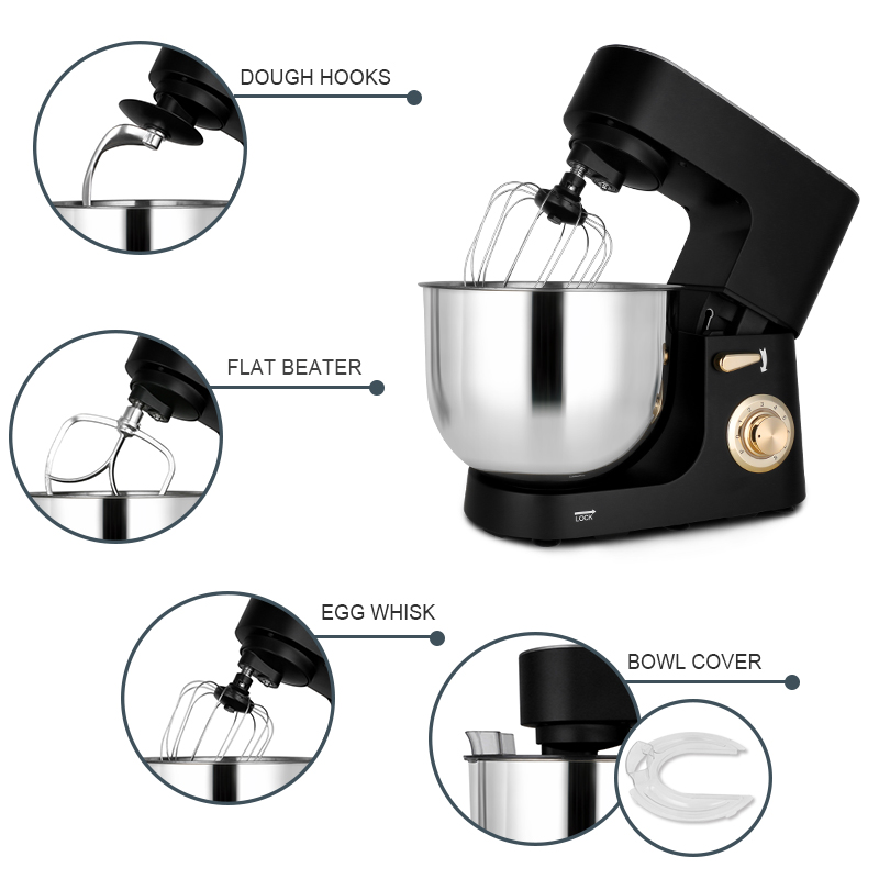 가정용 스탠드 믹서 고출력 1800W 8L 케이크 빵  - Kitchen Appliances In 리뷰 및 가격