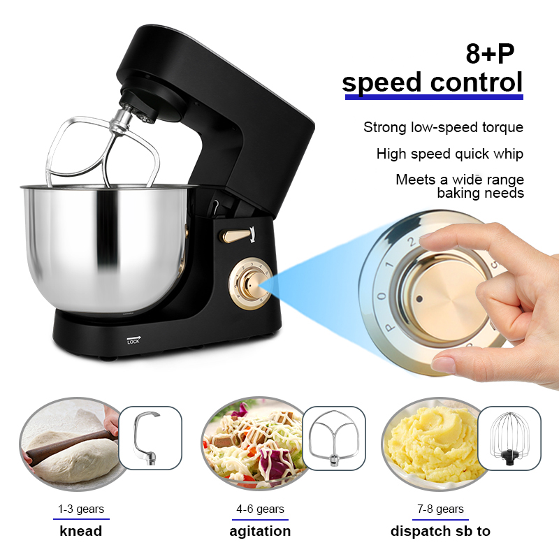 가정용 스탠드 믹서 고출력 1800W 8L 케이크 빵  - Kitchen Appliances In 리뷰 및 가격