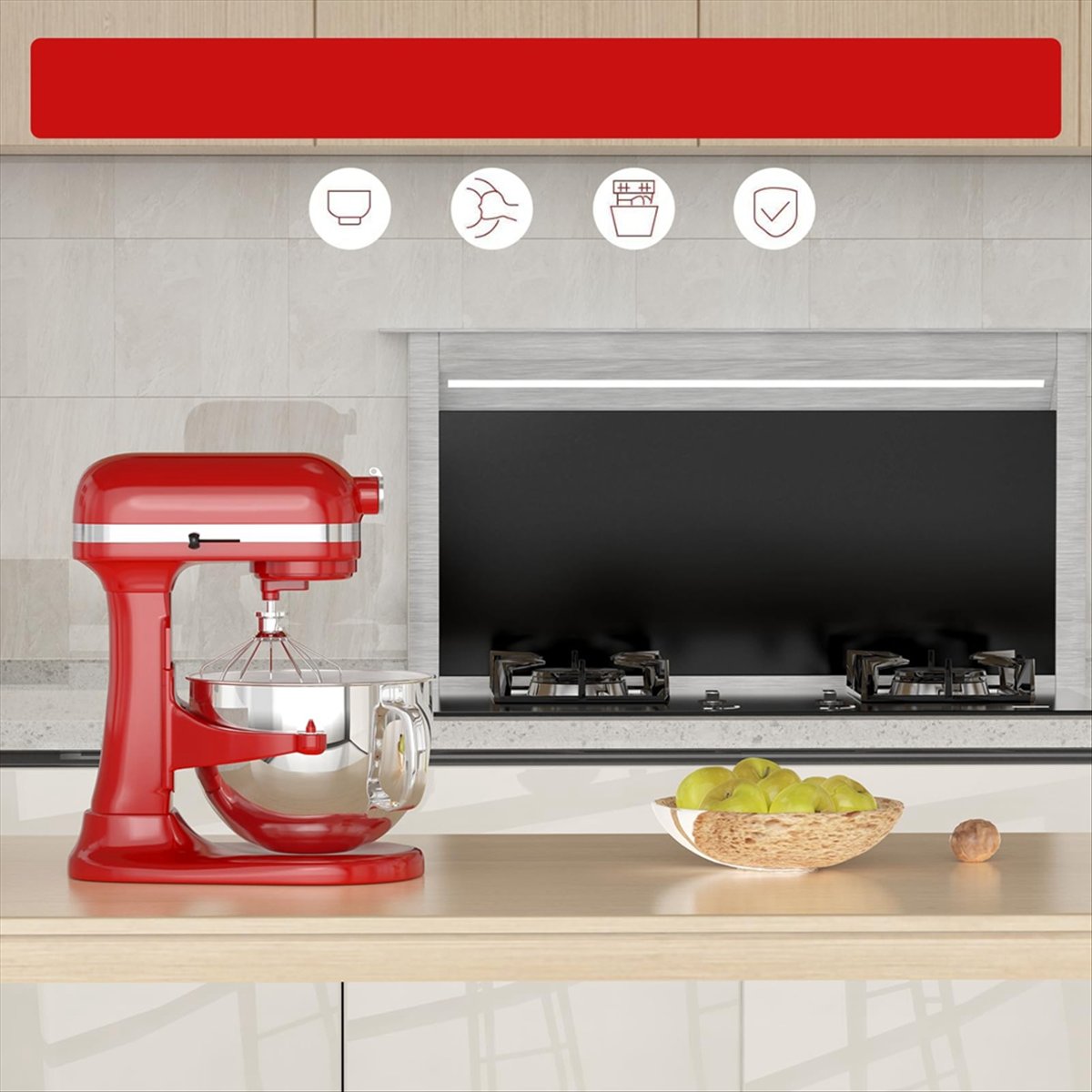 스탠드 믹서용 6QT 스테인레스 스틸 믹서 볼, 손잡이 - Stand Mixer 리뷰 및 가격