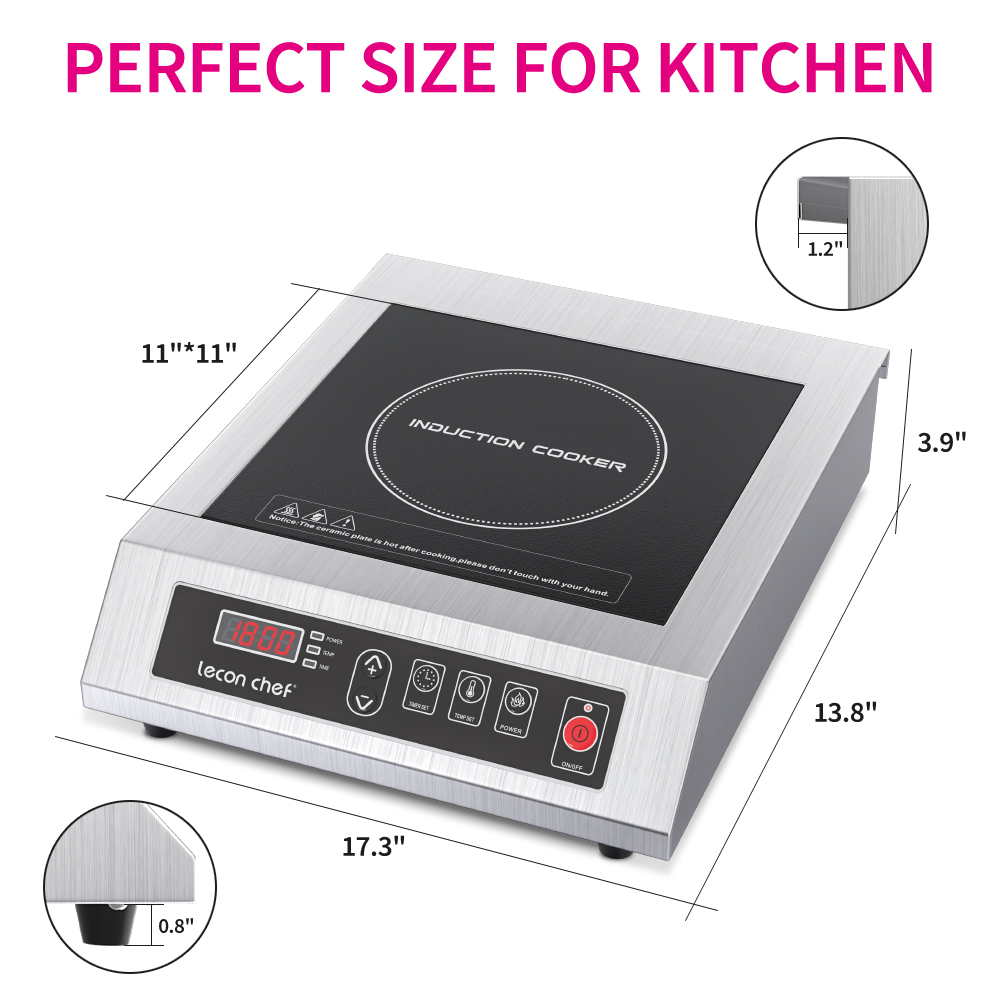 레콘 셰프 인덕션 쿡탑 상업용 카운터탑 인덕션 쿠커 전 - Induction Cooktop Portable 리뷰 및 가격